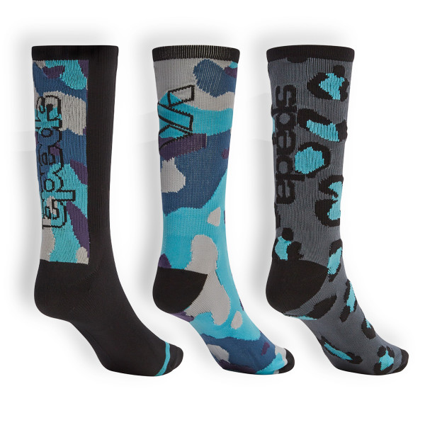 Spada Spada MTB Socks Camo/Leopard/Black Camo (3Pk)